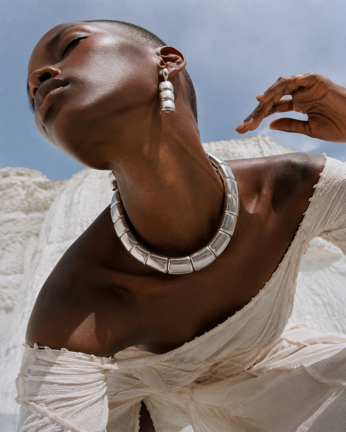 Shot in a white quarry, where nothing sparkles for free.