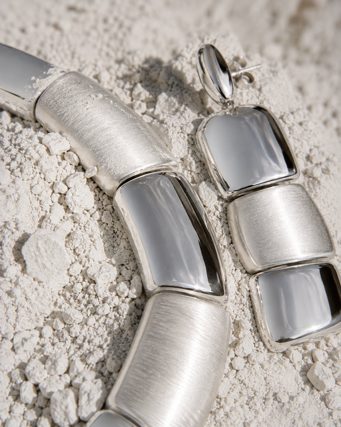 Shot in a white quarry, where nothing sparkles for free.