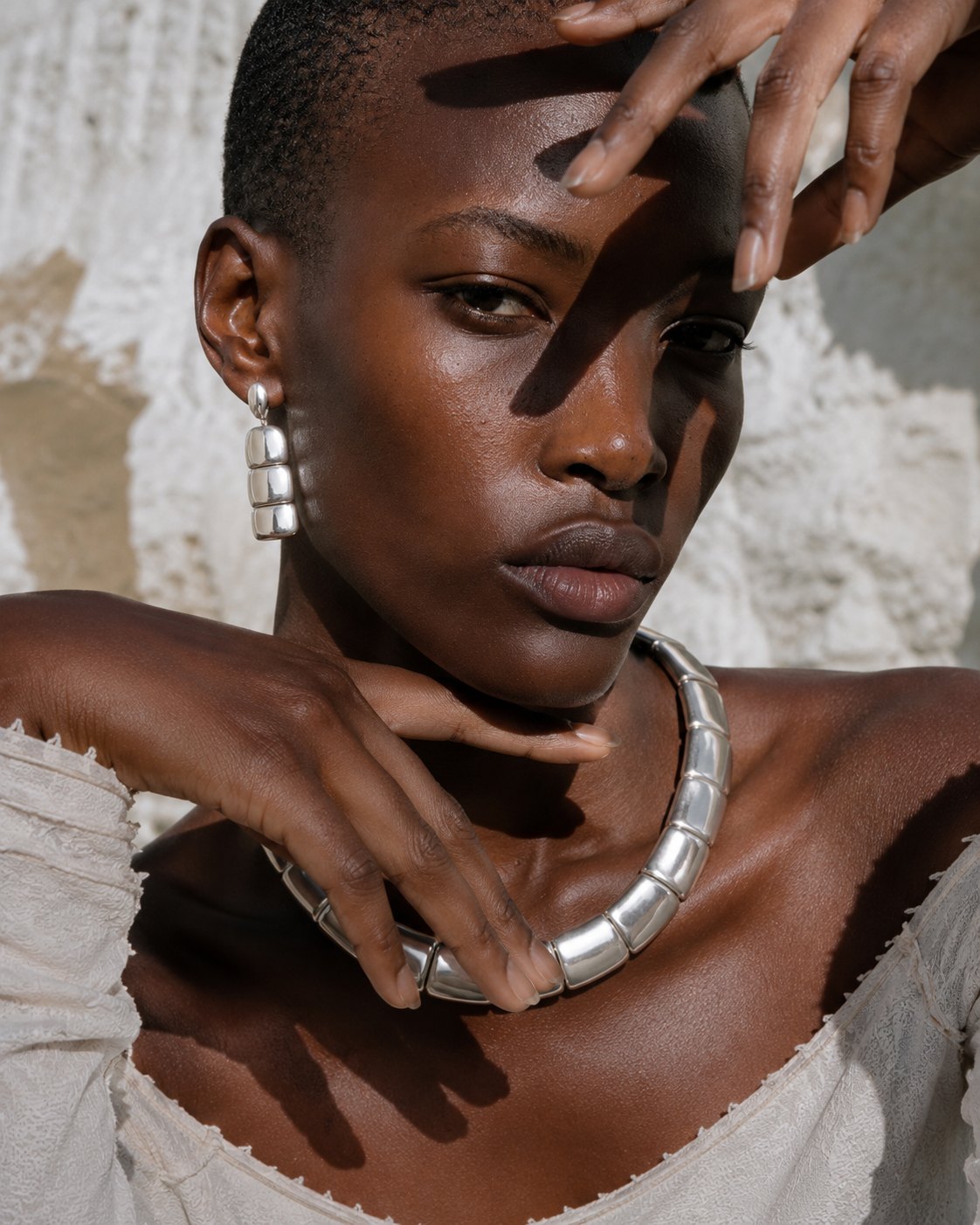 Shot in a white quarry, where nothing sparkles for free.