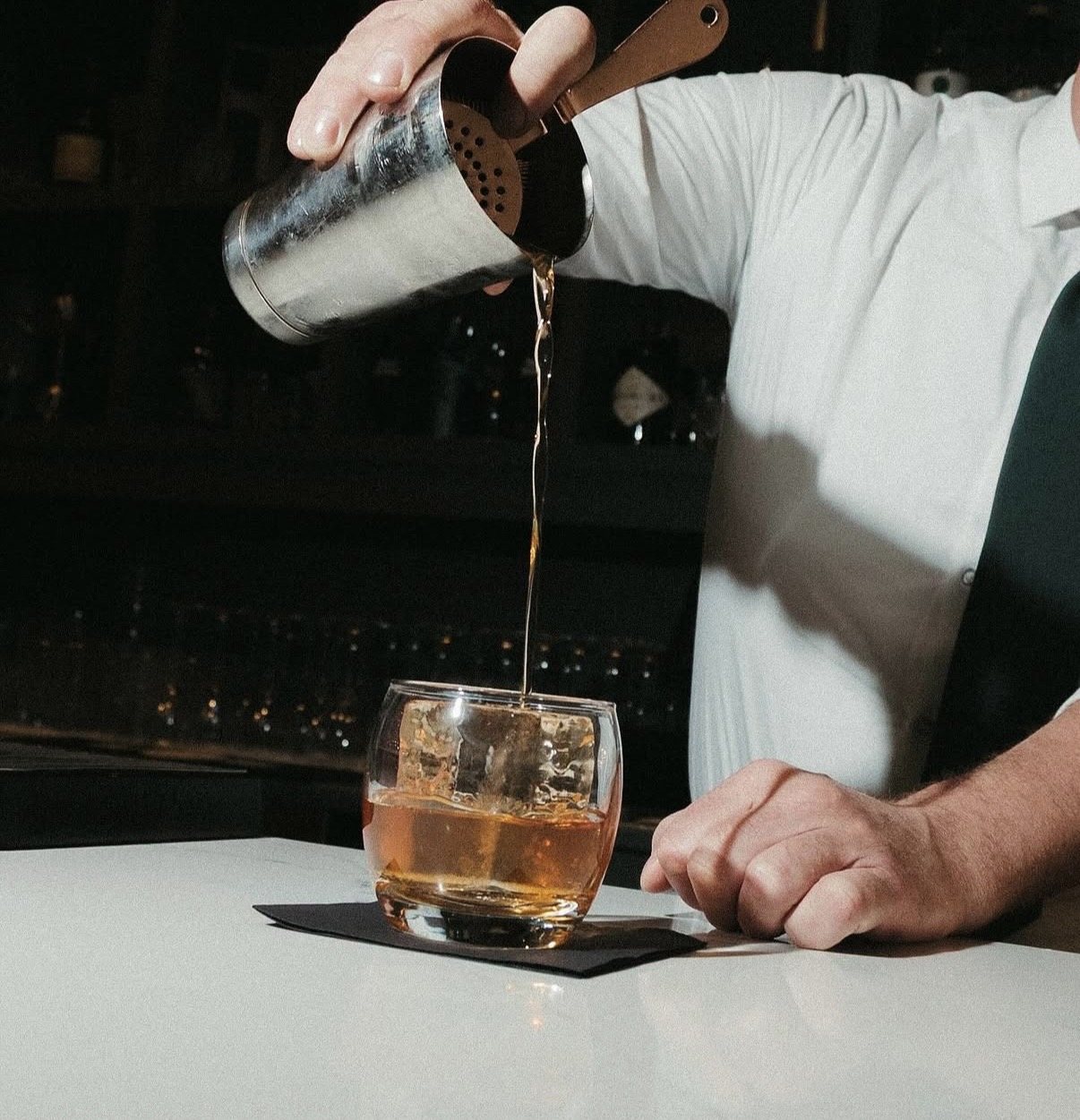 The bar