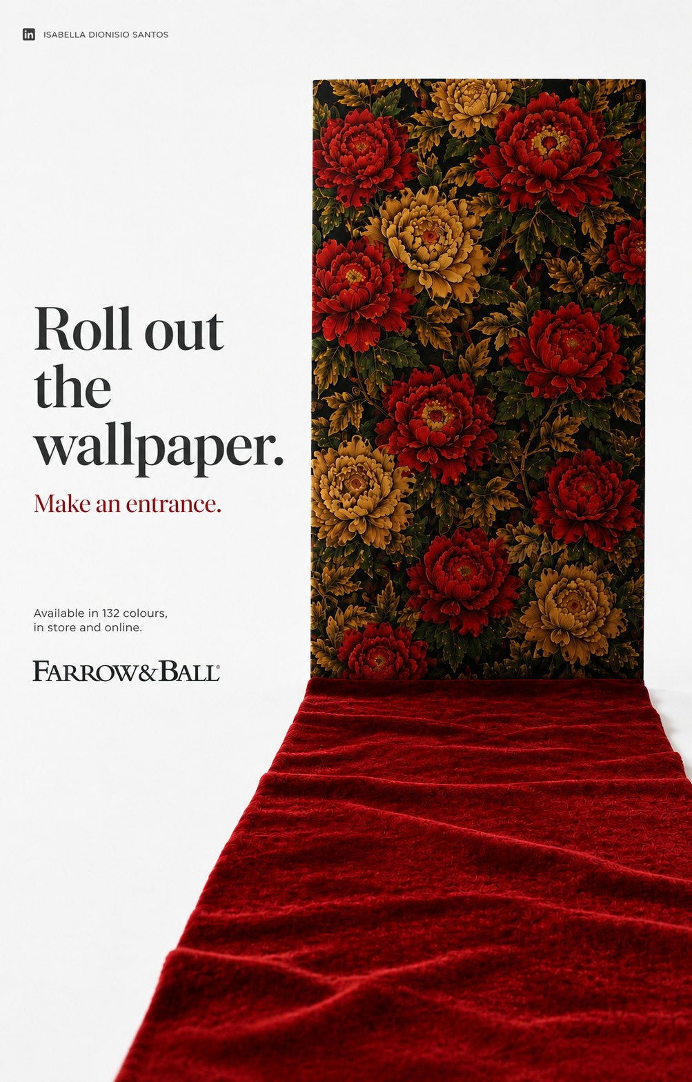 &ldquo;Roll out the wallpaper.&rdquo;