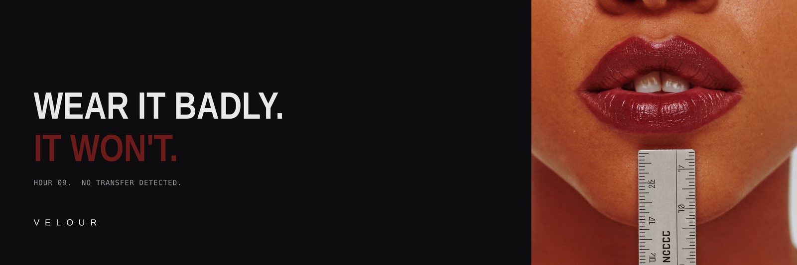 Velour billboard, 3:1