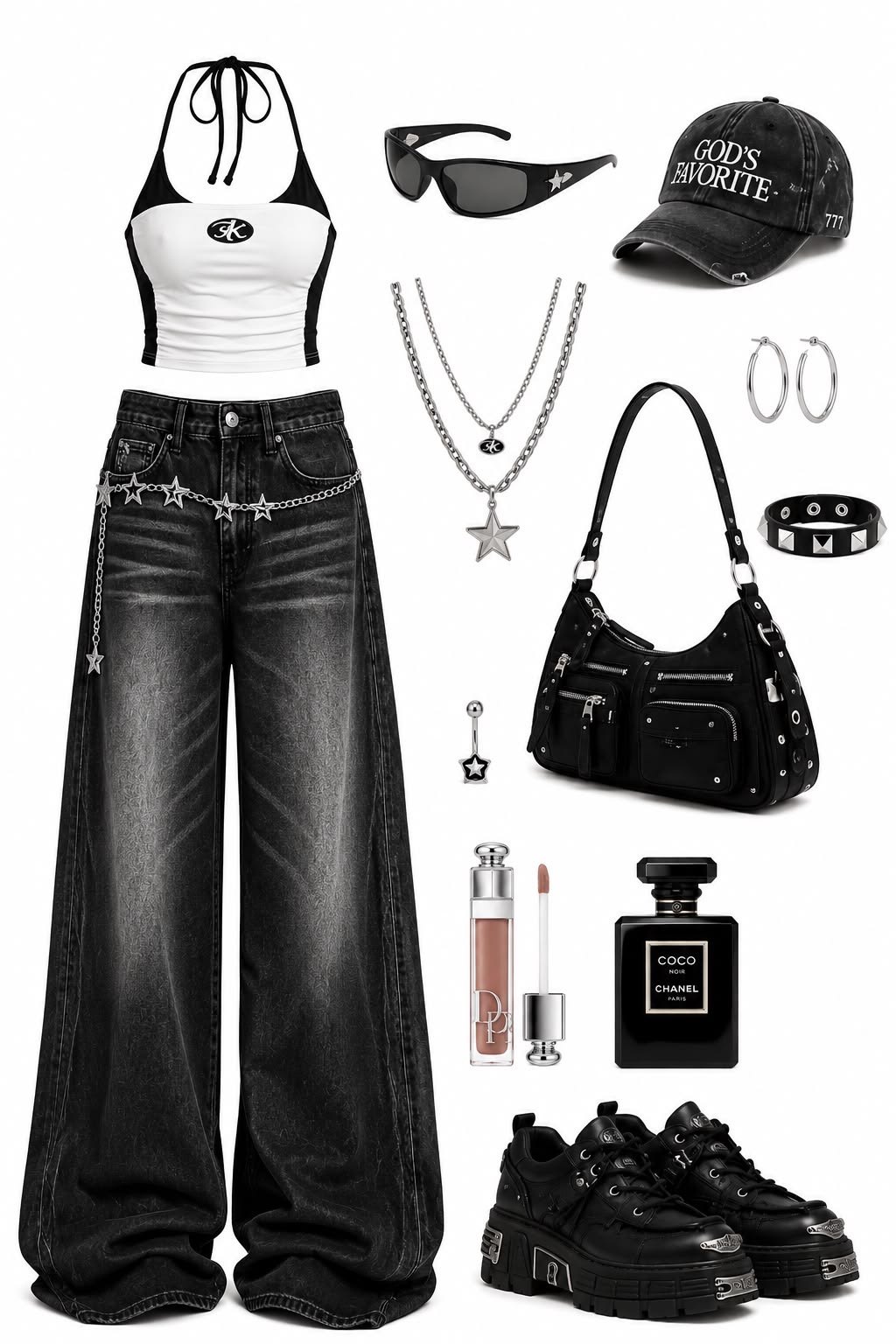 Head to toe, listed